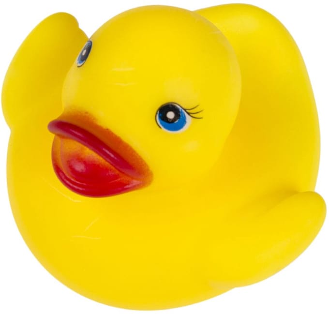 Duckiez Eendjes Geel M - 12 stuks