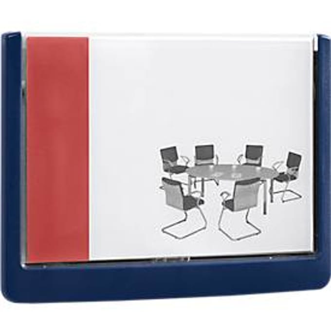 DURABLE deurbord CLICK SIGN, 149 x 105,5 mm, 5 stuks, blauw