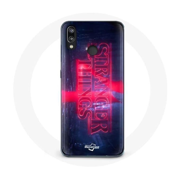 Case voor Huawei P20 Lite Stranger Things Logo Transparant Seizoen 4 Trailer 2022