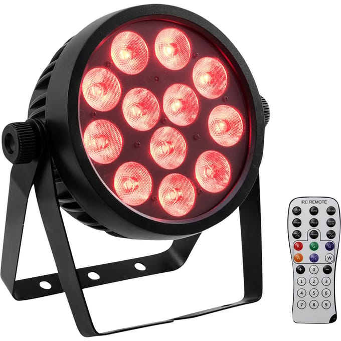 Steinigke Showtechnic EUROLITE LED 4C-12 Silent Slim Spot LED spot
