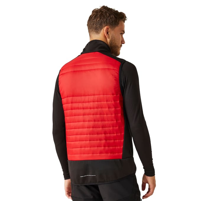 Regatta Heren E-Volve Hybride Thermo Gilet (Klassiek rood/zwart)