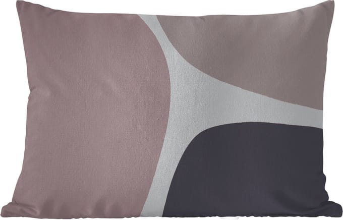 Buitenkussens - Tuin - Design - Pastel - Minimalisme - 50x30 cm