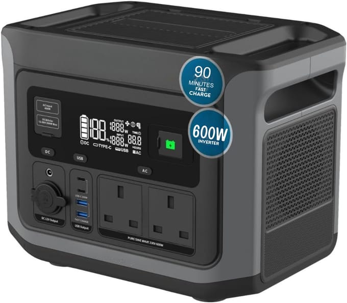 RVV® Stroomgenerator - Stille Benzinegenerator - Generator - Draagbaar - 18 kg