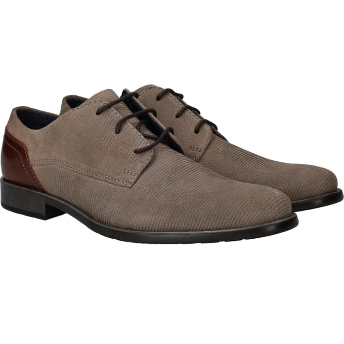 Bugatti Veterschoenen taupe Suede - Maat 41