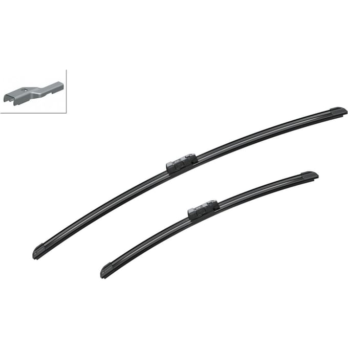 Wisserblad BOSCH Aerotwin 3 397 014 536, 650/450mm, Voor, 2 Stuk