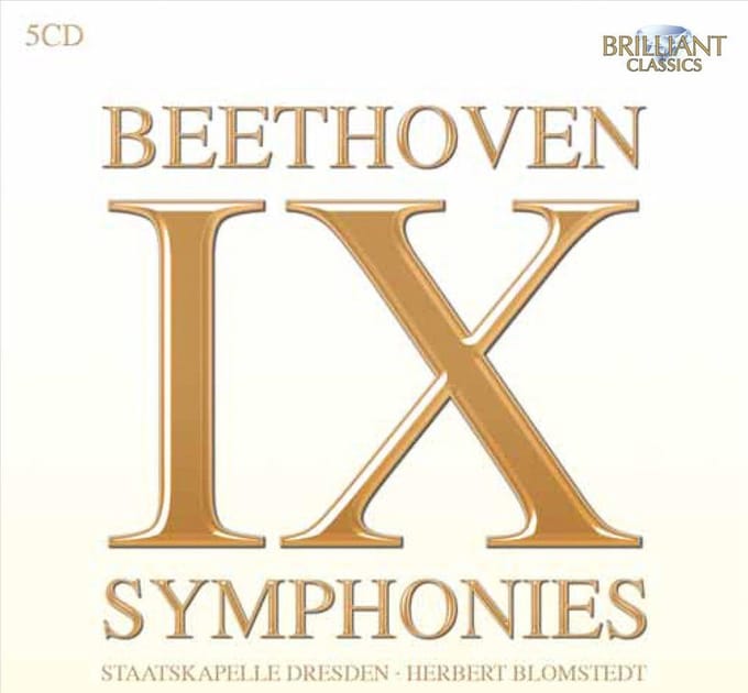 Staatskapelle Dresden, Herbert Blomstedt - Beethoven: IX Symphonies (5 CD)