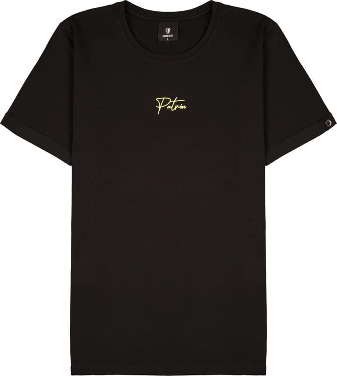 Patrón Wear - Emilio T-shirt Black/Gold - Maat M
