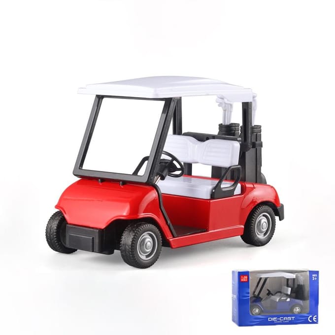 1:20 Golfkar Diecast Modelauto Legering Pull Back Kinder Speelgoed Auto Spellen Moeder Kinderen Kind Speelgoed Verjaardagscadeaus Met Vriend