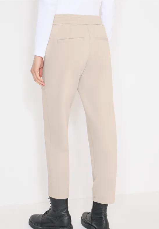 Broek met smalle pijpen
