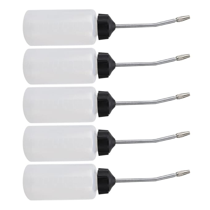 5 Stuks Olie Dispenser Naaimachine Verlengde Moertip 120 ml Olie Dispenser white