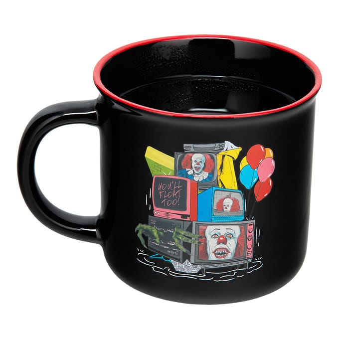 IT IT - Pennywise - Magische mok Unisex Mok - zwart - Standard
