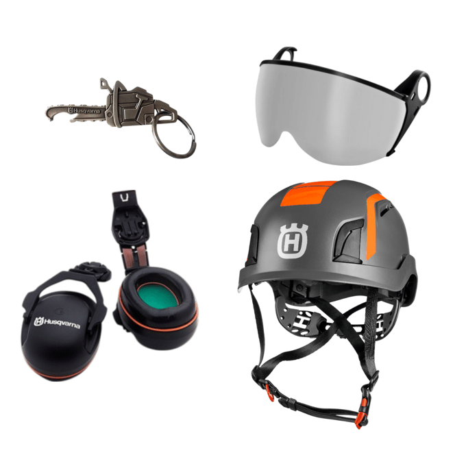 Husqvarna spire vent helm compl. spiegel