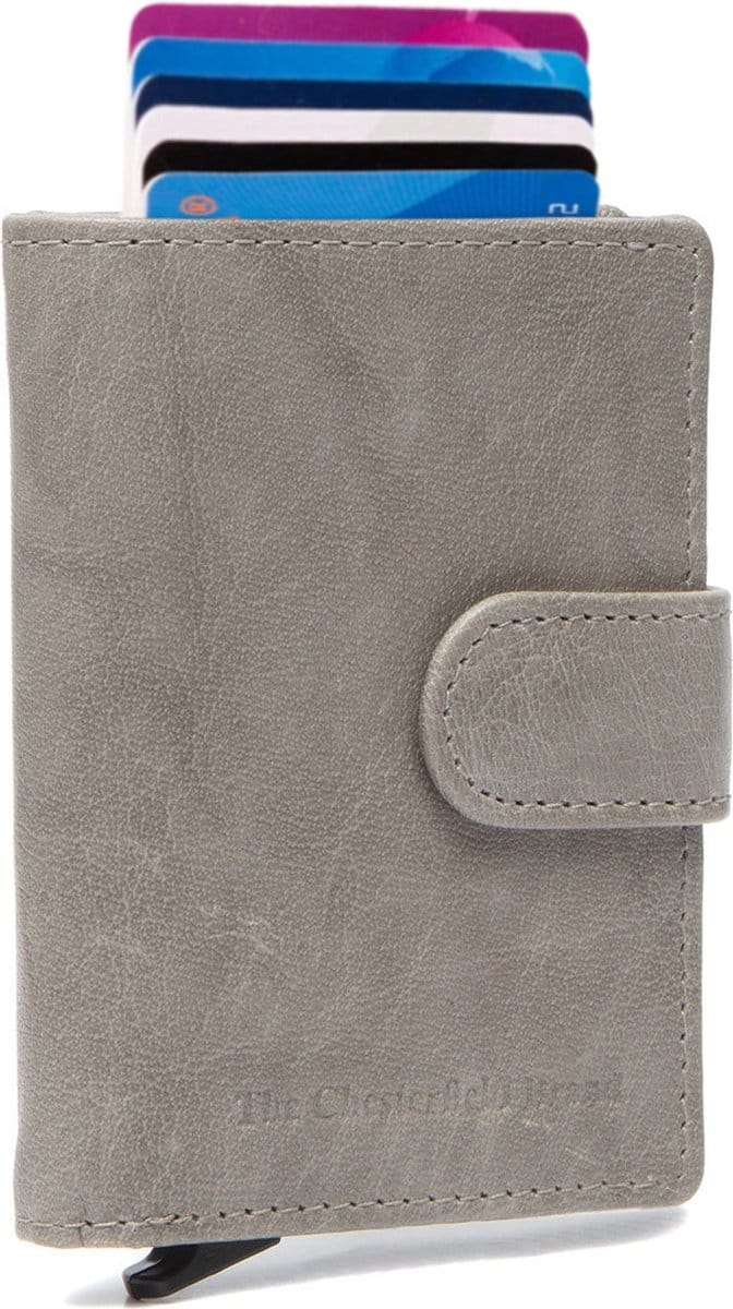 The Chesterfield Brand Prague - Creditcardetui 6cc 10 cm RFID (light grey)