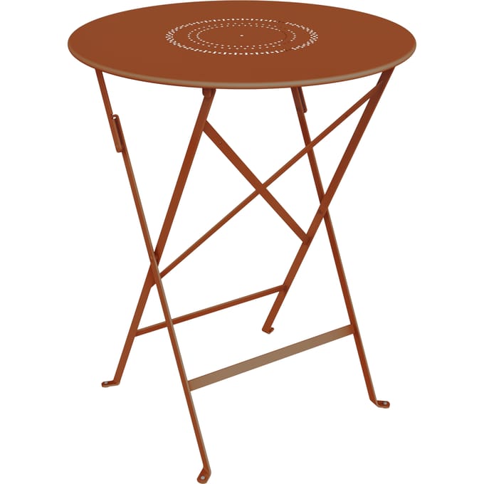 Fermob FLOREAL tafel - E2 gekonfijte sinaasappel - Ø 60 cm