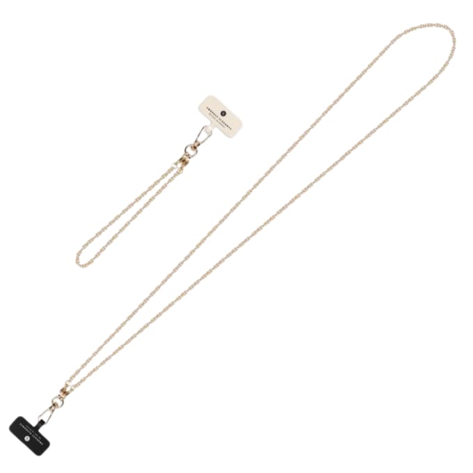 Selencia Universeel Telefoonkoord - Telefoon Ketting - GSM Koord - Goud