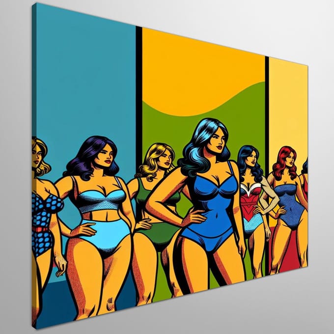 Kunstprint | Wanddecoratie | Canvas | 40 × 40 cm