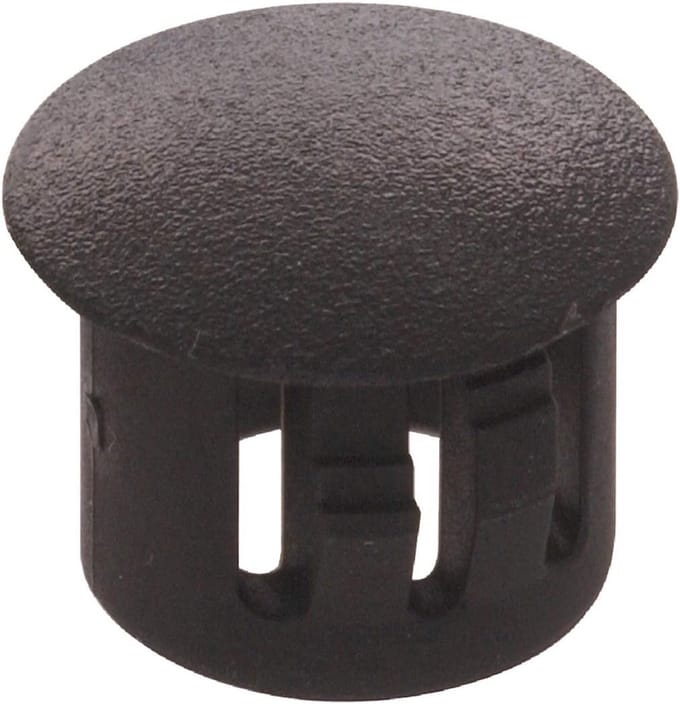 Zwarte Nylon Gatplug voor 7/16 Inch Installatiegaten - Universele Vulplug