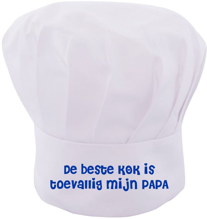 Benza Koksmuts voor kinderen - De beste kok is toevallig mijn PAPA