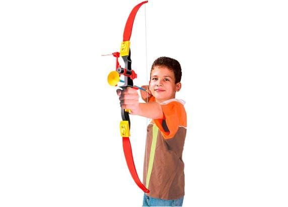 Paradiso Toys Boog met 4 pijlen Spellen voor buiten