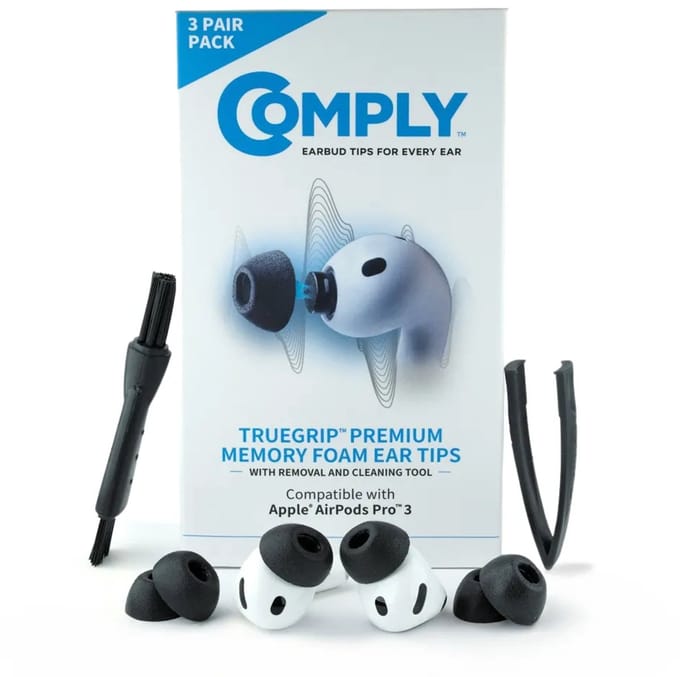 Comply Foam TrueGrip voor AirPods Pro 3 - maat MEDIUM, 3 paar