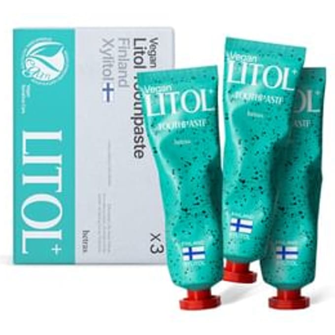 hetras - Vegan Litol Toothpaste Set 3 pcs