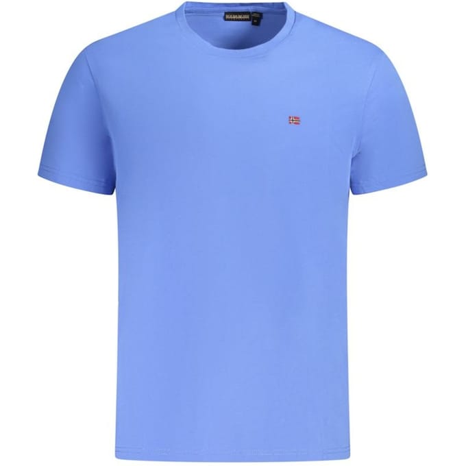 Short Sleeve Crew Neck TShirt - Blue T-Shirts
