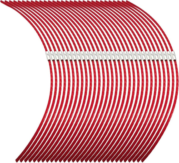 F016800181 Trimmer Lines, 3.5mm x 31cm Wacker Strings, Round Strimmer Line Wire Strimmer Cord for ART 26 Combitrim Grass Trimmer (30 PCS)