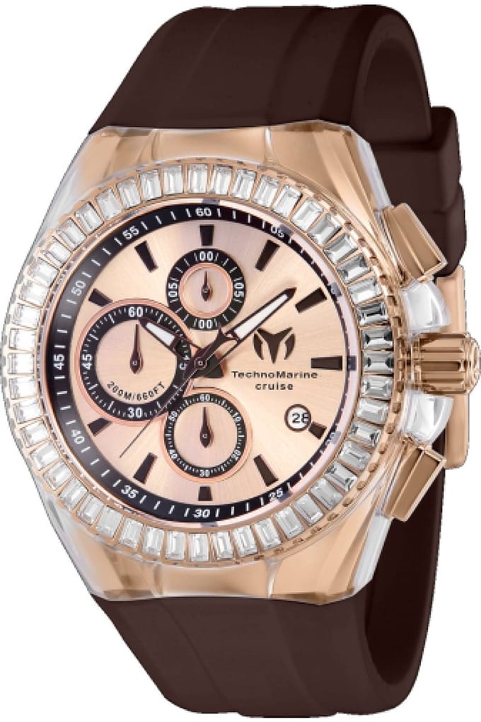 TechnoMarine Cruise TM-121166 Heren Quartz Horloge - 45 mm