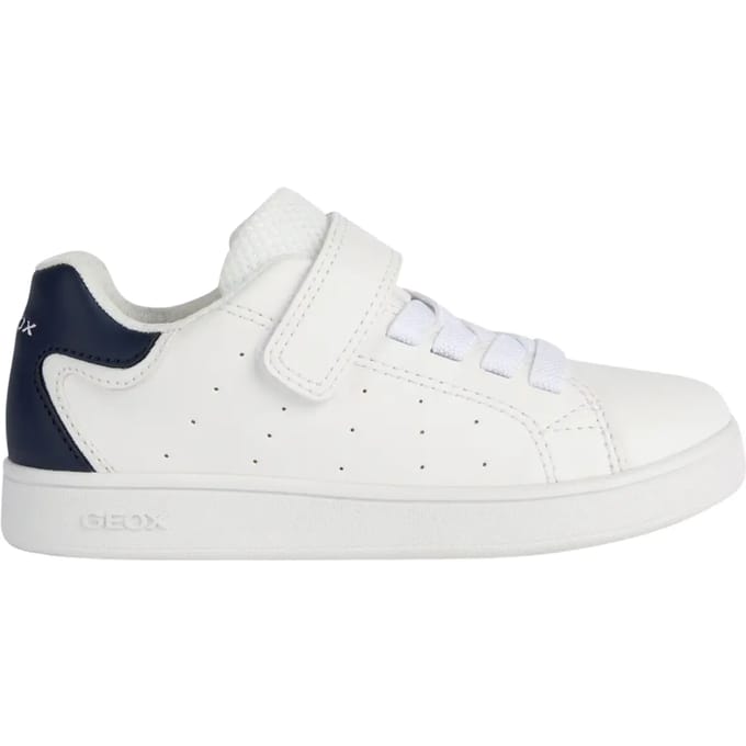 GEOX ECLYPER TIENERS Sneakers - WIT/NAVY BLAUW - Maat 30