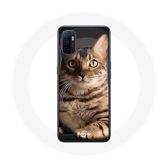 Coque Oppo A53 Bengal Race de Chats