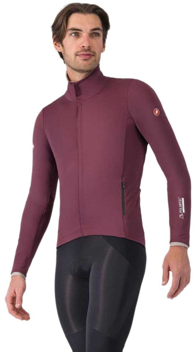 Castelli ALPHA 150 JACKET DEEP BORDEAUX/CLAY