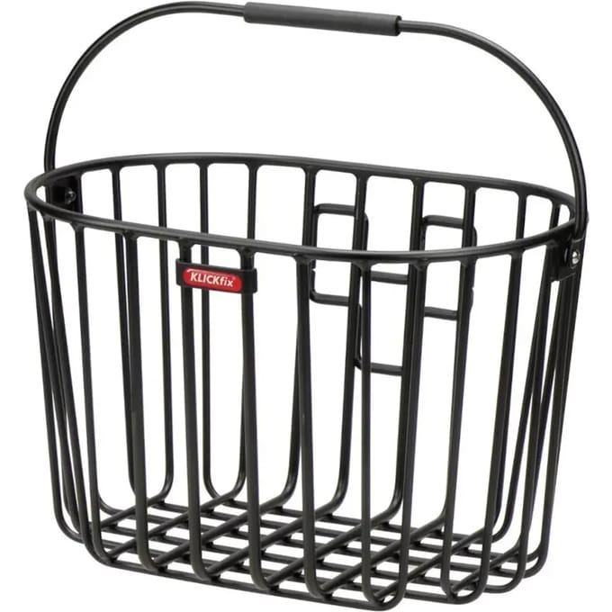 Rixen & Kaul Klickfix - Fietsmand - Voor - 16 l - Zwart