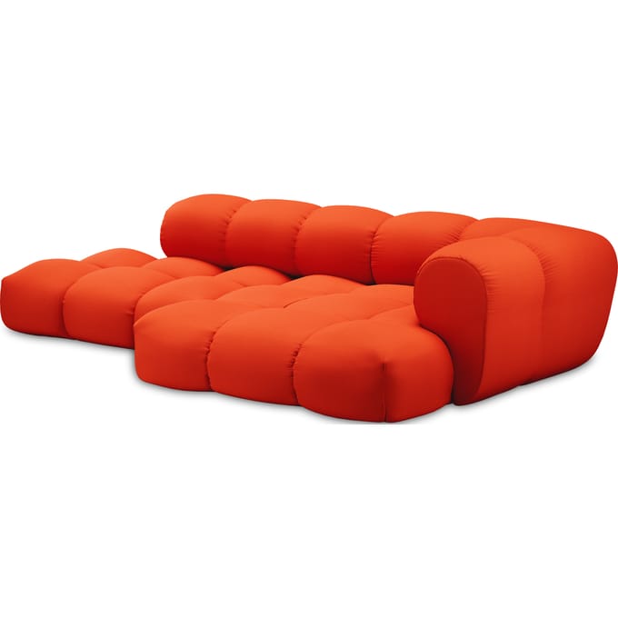 Objekte unserer Tage Sander Sofa Design 06 MAX rechts (4-zits) - Vidar 0542 Zuiver oranje