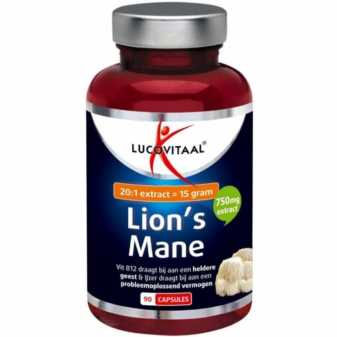 Lucovitaal Lion's Mane 90 capsules