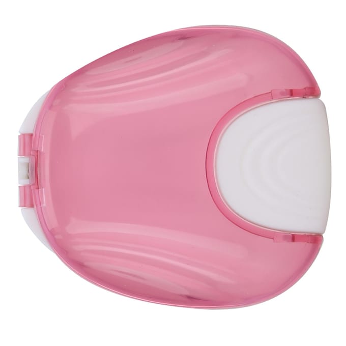 Orthodontische Retentiebox Draagbaar Volwassen Waterdicht Prothese Doos OpbergcontainerRoze roze