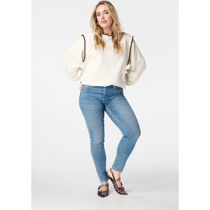 MS Mode Jeans Slim leg jeans IRIS met stretch