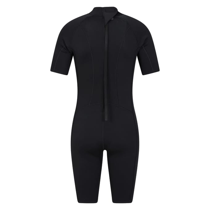 Mountain Warehouse Heren kort wetsuit (Zwart)