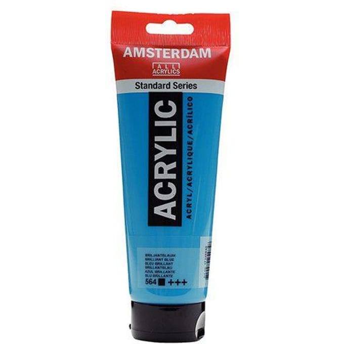 Acrylverf - 564 Briljantblauw - Amsterdam - 250 ml
