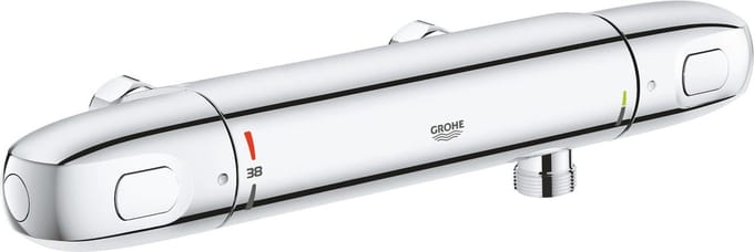GROHE Grohtherm 1000 douchethermostaat hartafstand=12cm zonder koppelingen chroom