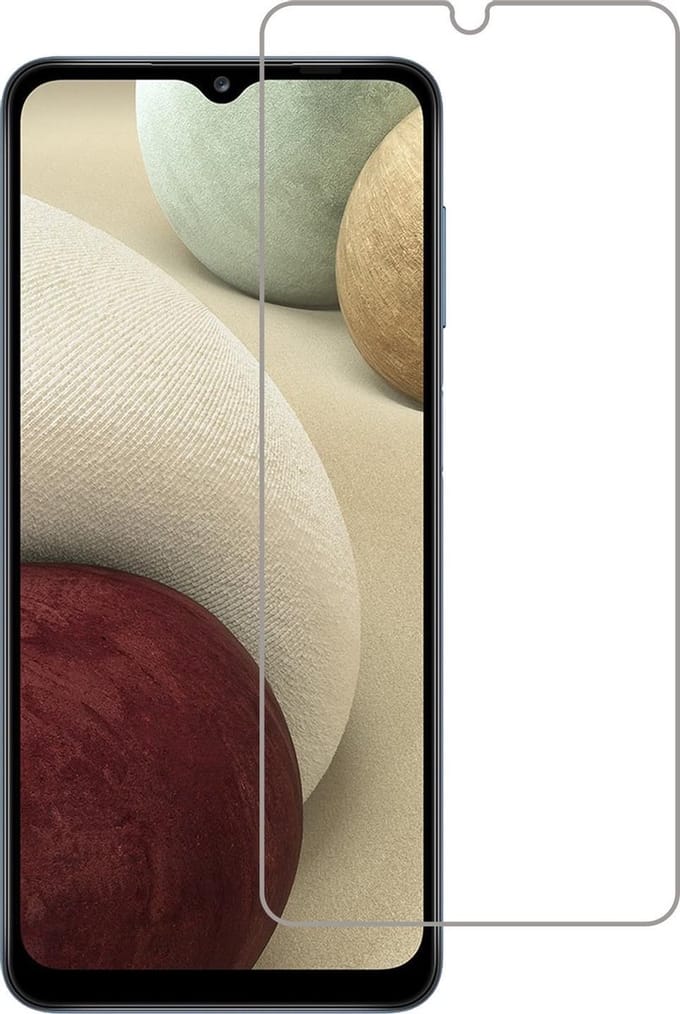 Screenprotector - Geschikt voor Samsung Galaxy A12 - Extra Sterk - Gehard Glas - Beschermglas - Tempered Glass - Screen Protector