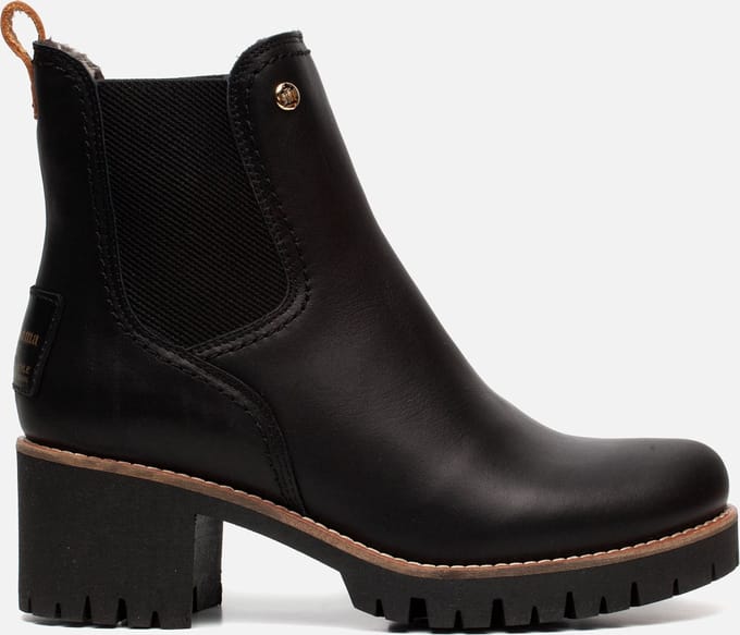 Panama Jack Pia Trav B1 Chelsea boots zwart Leer - Dames - Maat 39