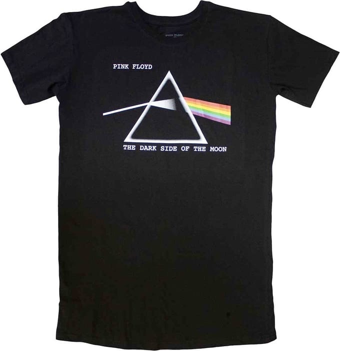 Pink Floyd - Dark Side Of The Moon Courier Korte jurk - S - Zwart