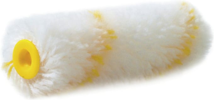 Sorex Muur vacht verfrollers polyacryl - 4 x 10 cm - wandrollers - Schilders benodigheden