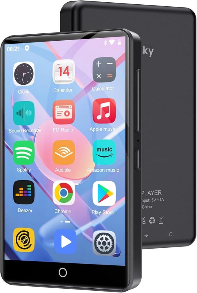 MP3 Speler Bluetooth - Muziekspeler - Muziek