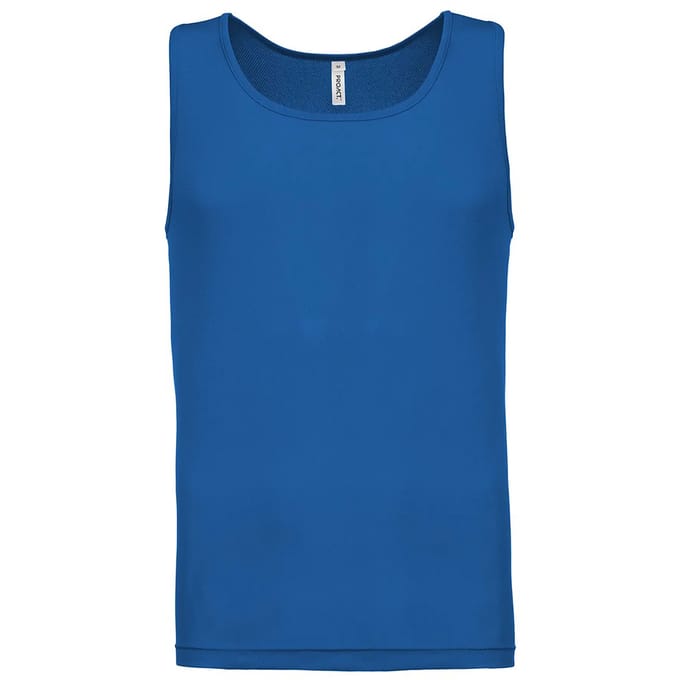 Herensporttop overhemd 'Proact' Royal Blue - M
