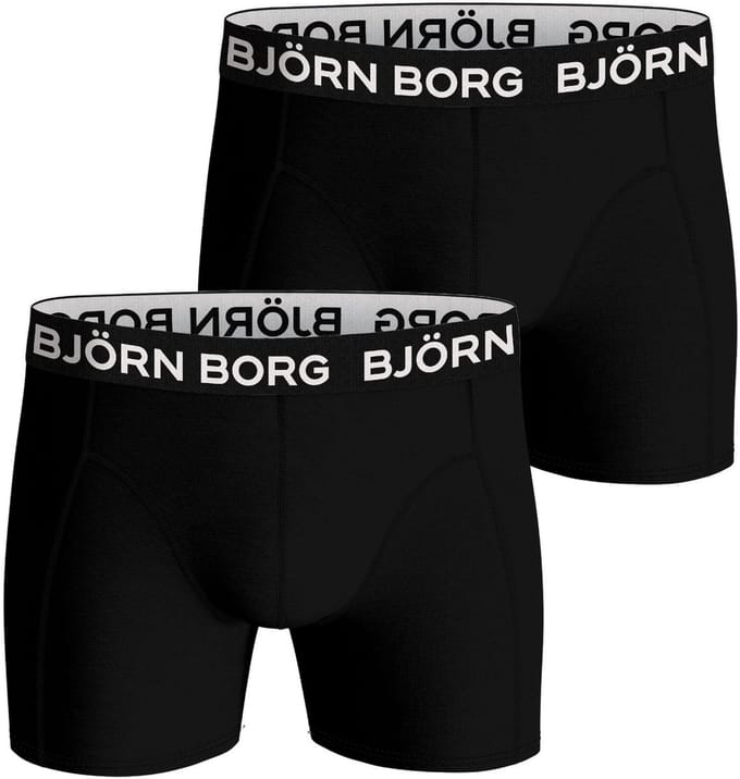 Björn Borg Bamboo Cotton Blend boxers - heren boxers normale lengte (2-pack) - multicolor