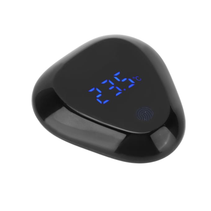 Aquarium Thermometer Digitaal Aquarium Thermometer met LED Display voor Temperatuurmeting black