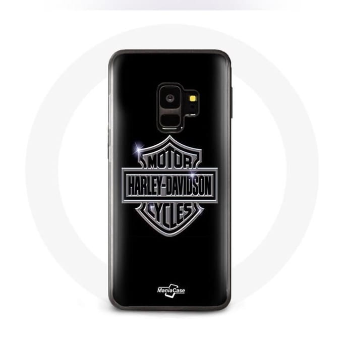 Coque - Harley Davidson - Samsung Galaxy S9 Plus - Noir - Rigide - Protection