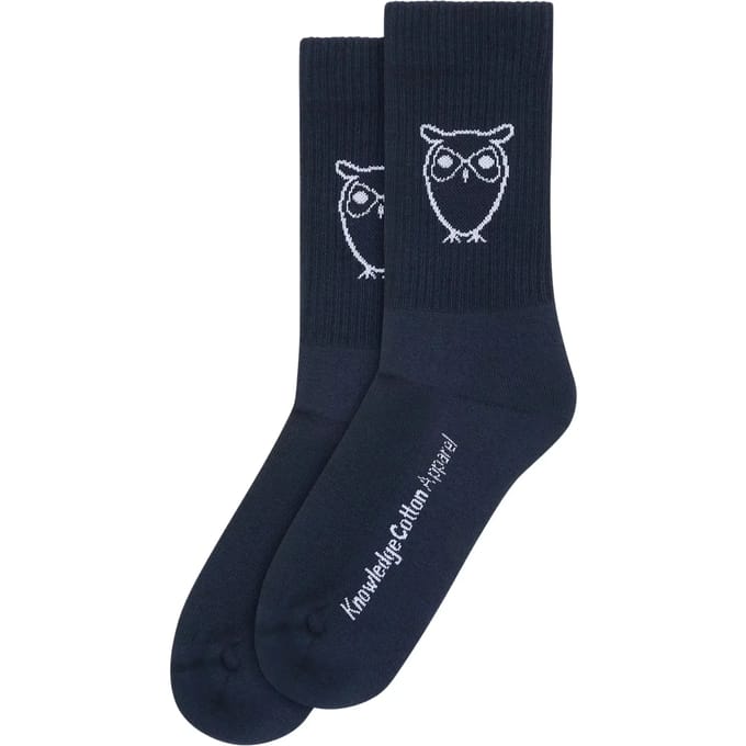 Sokken met logo KnowledgeCotton Apparel Tennis