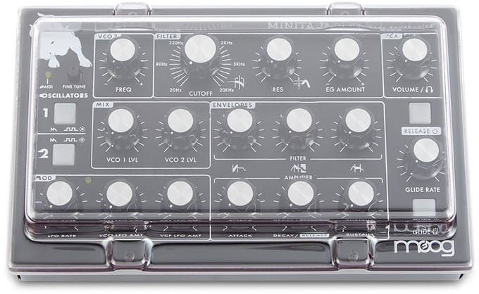 Decksaver Moog Minitaur Cover - Cover voor keyboards